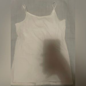 justice tank too under shirt, slight stains on front and back